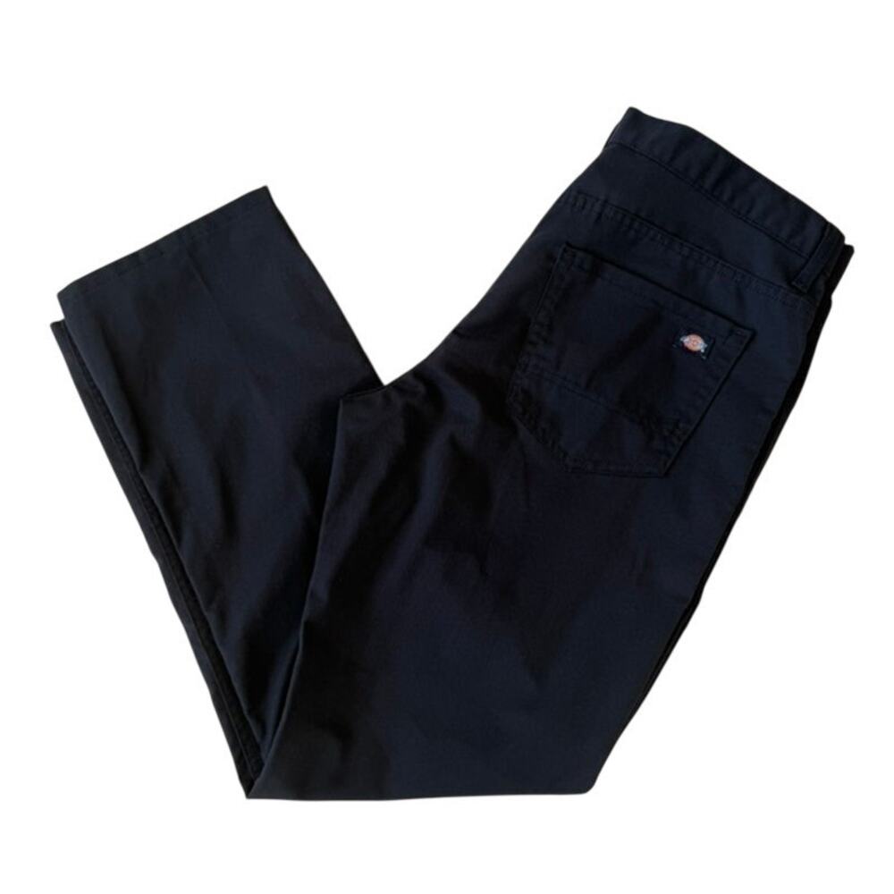 Dickies Black Work Pants Flexible Durable Lightweight 36x30